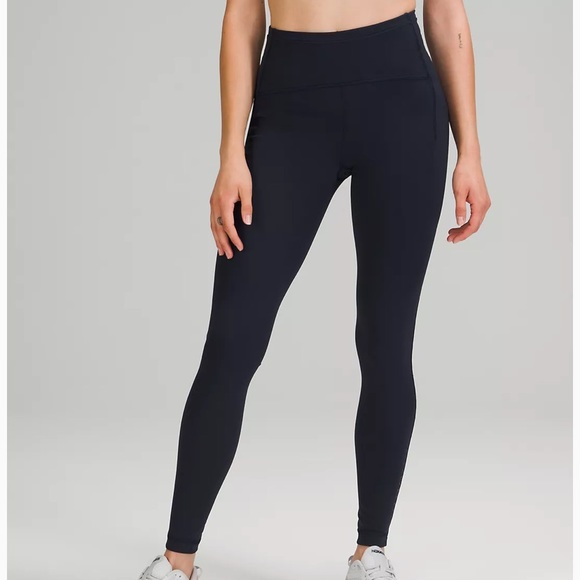 Lululemon Speed Up Mid-Rise Tight 28" Black size 6 - Picture 1 of 6